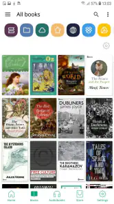 Pocketbook lecteur screenshot