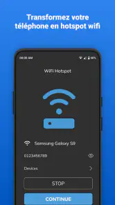 Point d'accès Wi-Fi portable screenshot