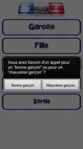 Police des enfants - farce screenshot