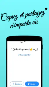 Police du texte screenshot