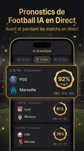 Prédictions Foot IA screenshot