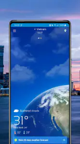 Prévisions météo (carte radar) screenshot