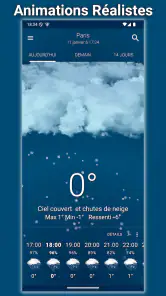 Prévisions Météo : Ciel Dégagé screenshot