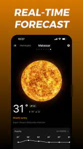 Prévisions météo en direct screenshot