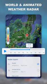 Prévisions météo - radar météo screenshot