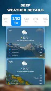 Prévisions météo - radar météo screenshot