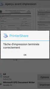 PrinterShare Impression mobile screenshot