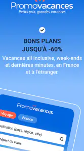 Promovacances : Vols, Séjours screenshot