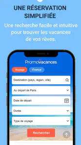 Promovacances : Vols, Séjours screenshot