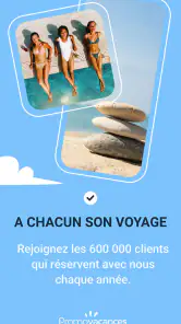 Promovacances : Vols, Séjours screenshot