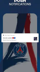 PSG Officiel screenshot