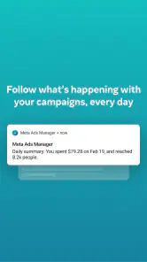 Publicités Facebook screenshot
