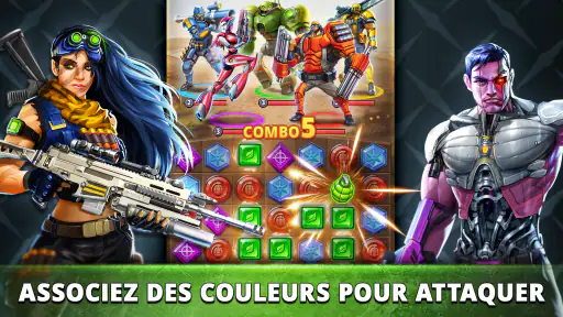 Puzzle Combat: Match-3 RPG screenshot