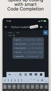 Python Coding Editor & IDE App screenshot