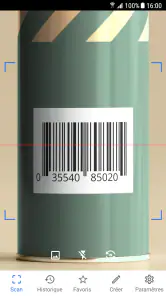 QR Code Scanner (français) screenshot