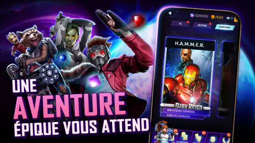 Quête Puzzle MARVEL: RPG Héros screenshot