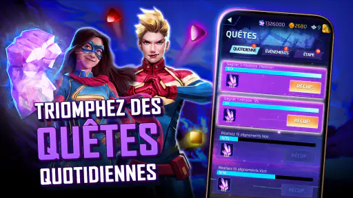 Quête Puzzle MARVEL: RPG Héros screenshot