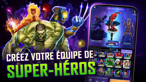 Quête Puzzle MARVEL: RPG Héros screenshot