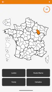 Quiz Départements et Régions screenshot