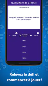 Quiz Histoire de la France screenshot