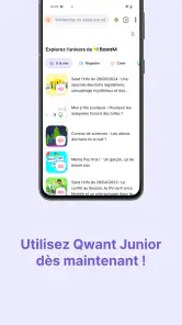 Qwant Junior screenshot