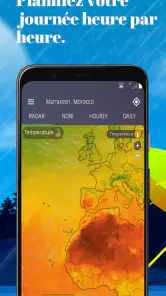 Radar météo: prévisions&cartes screenshot