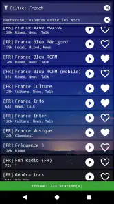 Radio-Réveil + screenshot
