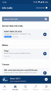 Radio VINCI Autoroutes 107.7 screenshot