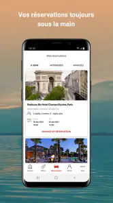 Radisson Hotels – réservations screenshot