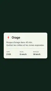 Rando/VTT Météo - Carte IGN screenshot