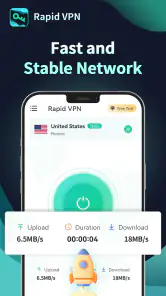 Rapid VPN - Sécurisé et Fiable screenshot