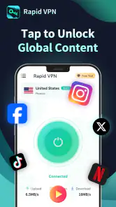 Rapid VPN - Sécurisé et Fiable screenshot