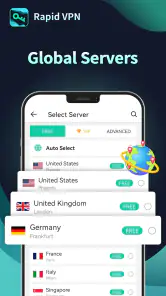 Rapid VPN - Sécurisé et Fiable screenshot