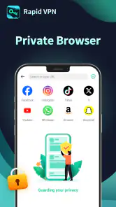 Rapid VPN - Sécurisé et Fiable screenshot