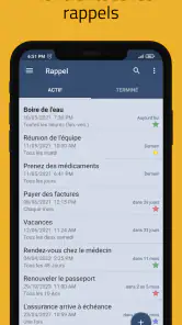 Rappel Pro screenshot