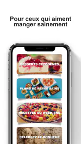 Recette Saine et Équilibrée screenshot
