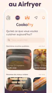 Recettes Airfryer- Cookofry screenshot