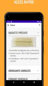 Recettes Airfryer en Francais screenshot