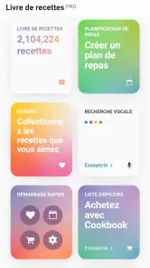 Recettes de cuisine screenshot