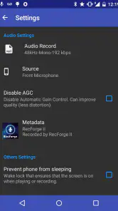 RecForge II Pro : Dictaphone screenshot
