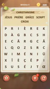 Recherche de Mots Bibliques screenshot