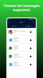 Récupérer les messages screenshot