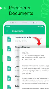 Récupérer les messages effacés screenshot