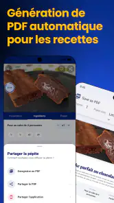 Rémi Cuisine Pro Mes recettes screenshot
