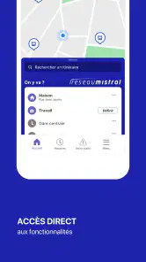 Réseau Mistral screenshot