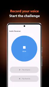 Reverse Audio: Reverse Singing screenshot