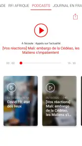 RFI - L'actualité mondiale screenshot