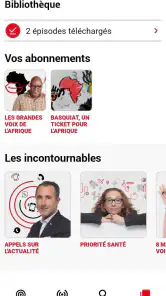 RFI Pure Radio - Podcasts screenshot