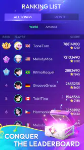 Rhythm Rush Lite-Be Piano Star screenshot
