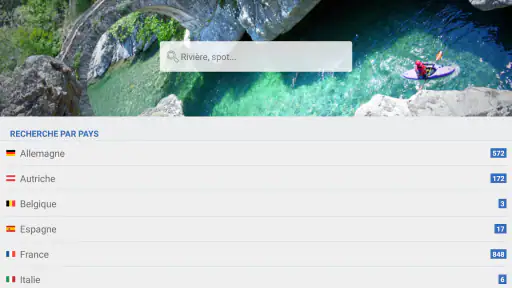 RiverApp - Niveau des rivières screenshot